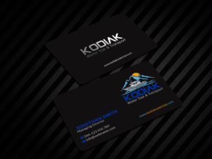 Business Card Design by Creations Box 2015 for Kodiak Water Taxi and Transport | Design: #21273312