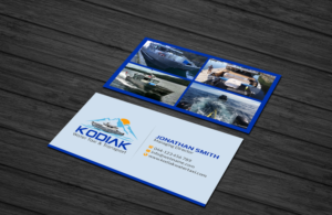 Business Card Design by Creations Box 2015 for Kodiak Water Taxi and Transport | Design: #21281738