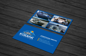 Business Card Design by Creations Box 2015 for Kodiak Water Taxi and Transport | Design: #21281740