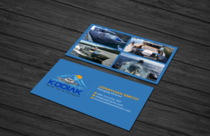 Business Card Design by Creations Box 2015 for Kodiak Water Taxi and Transport | Design: #21281742