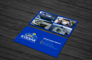 Business Card Design by Creations Box 2015 for Kodiak Water Taxi and Transport | Design: #21281743