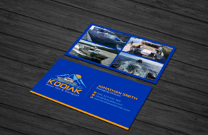 Business Card Design by Creations Box 2015 for Kodiak Water Taxi and Transport | Design: #21281747