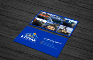 Design de Carte de Visite par Creations Box 2015 pour Kodiak Water Taxi and Transport | Design #21311933