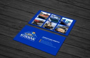 Business Card Design by Creations Box 2015 for Kodiak Water Taxi and Transport | Design: #21320572