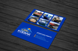 Business Card Design by Creations Box 2015 for Kodiak Water Taxi and Transport | Design: #21339096