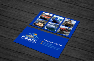 Business Card Design by Creations Box 2015 for Kodiak Water Taxi and Transport | Design: #21349384