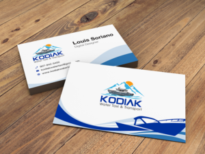 Design de Carte de Visite par Louis Soriano pour Kodiak Water Taxi and Transport | Design #21268866
