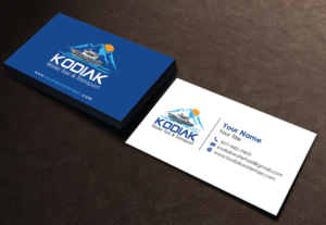 Business Card Design by LAXMI DESIGNHUB for Kodiak Water Taxi and Transport | Design: #21295193