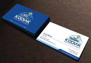 Business Card Design by LAXMI DESIGNHUB for Kodiak Water Taxi and Transport | Design: #21295195