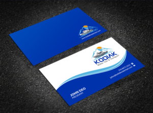 Business Card Design by Brand aid for Kodiak Water Taxi and Transport | Design: #21271147