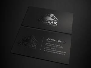 Diseño de Tarjeta de Presentación por Tripti Ranjan Gain para Kodiak Water Taxi and Transport | Diseño: #21268259