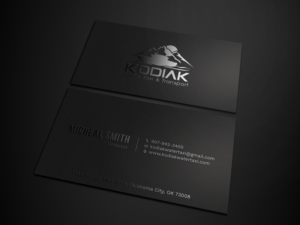 Diseño de Tarjeta de Presentación por Tripti Ranjan Gain para Kodiak Water Taxi and Transport | Diseño: #21268261