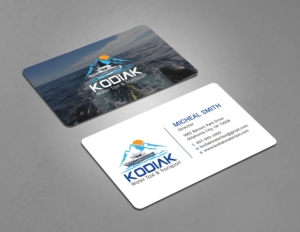 Diseño de Tarjeta de Presentación por Tripti Ranjan Gain para Kodiak Water Taxi and Transport | Diseño: #21268265