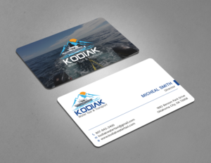 Diseño de Tarjeta de Presentación por Tripti Ranjan Gain para Kodiak Water Taxi and Transport | Diseño: #21268268