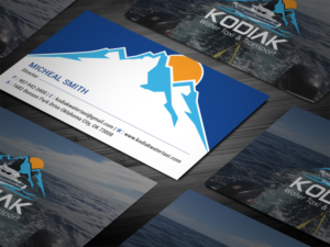 Diseño de Tarjeta de Presentación por Tripti Ranjan Gain para Kodiak Water Taxi and Transport | Diseño: #21268269