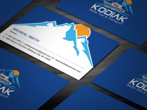 Diseño de Tarjeta de Presentación por Tripti Ranjan Gain para Kodiak Water Taxi and Transport | Diseño: #21268270