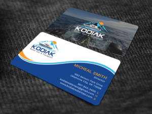 Business Card Design by Tripti Ranjan Gain for Kodiak Water Taxi and Transport | Design: #21268502