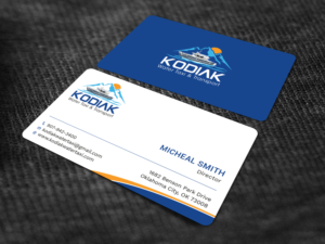 Business Card Design by Tripti Ranjan Gain for Kodiak Water Taxi and Transport | Design: #21268504