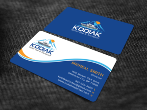 Kodiak Water Taxi and Transport | Visitenkarten-Design von Tripti Ranjan Gain