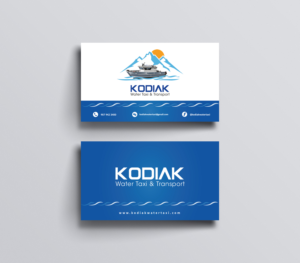 Design de Carte de Visite par A.N.D pour Kodiak Water Taxi and Transport | Design #21302723