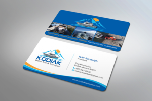 Kodiak Water Taxi and Transport | Visitenkarten-Design von MDesign