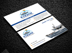 Kodiak Water Taxi and Transport | Visitenkarten-Design von Bold Pixels