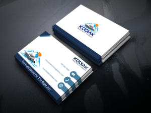 Business Card Design by Riris Pratiwi for Kodiak Water Taxi and Transport | Design: #21296035