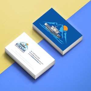 Design de Carte de Visite par SimbaLeo pour Kodiak Water Taxi and Transport | Design #21300687