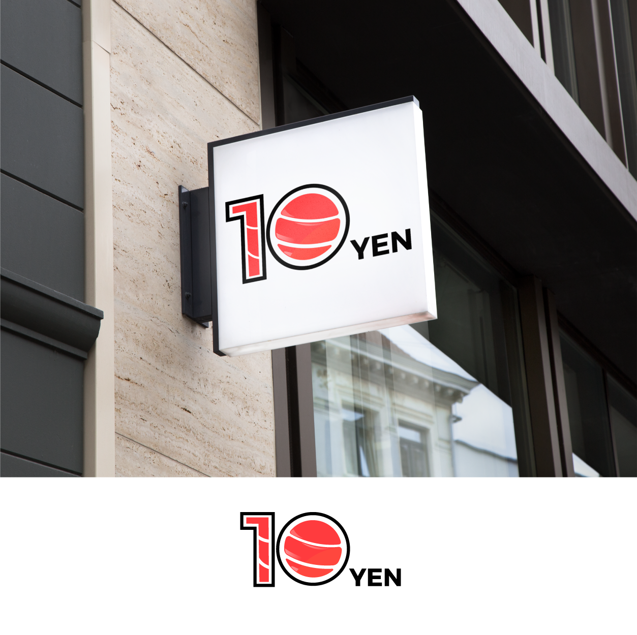 Logo Design by Irza for 10 Yen | Design #21311423