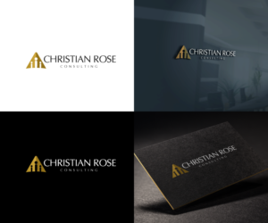 Company name is "Christian Rose Consulting | Logo Design by Sergio Coelho