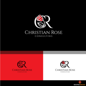 Company name is "Christian Rose Consulting | Logo Design by Graphic Bricks