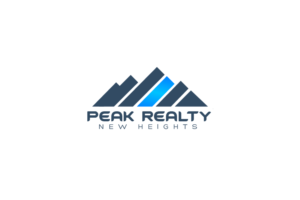 PEAK REALTY   New Heights | Logo Design by jaime.sp