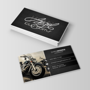 Visitenkarten-Design von Ana White für IRON ANGEL CUSTOMS INC | Design: #21373609