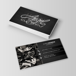 Visitenkarten-Design von Ana White für IRON ANGEL CUSTOMS INC | Design: #21373612