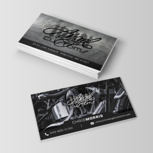 Motorcycle Shop Business Card | Design de Carte de Visite par Ana White