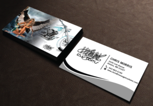 Business Card Design by LAXMI DESIGNHUB for IRON ANGEL CUSTOMS INC | Design: #21329117