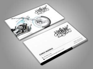 Business Card Design by chandrayaan.creative for IRON ANGEL CUSTOMS INC | Design: #21309772