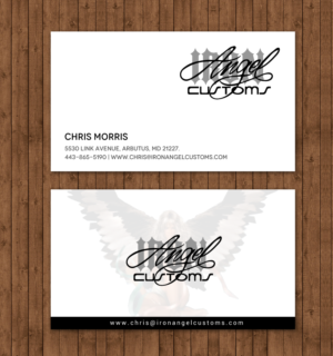 Visitenkarten-Design von chandrayaan.creative für IRON ANGEL CUSTOMS INC | Design: #21310850