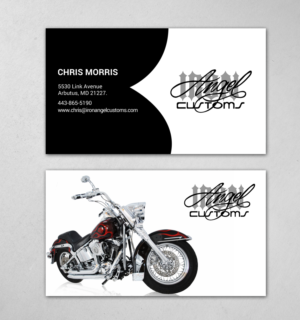 Visitenkarten-Design von chandrayaan.creative für IRON ANGEL CUSTOMS INC | Design: #21310851