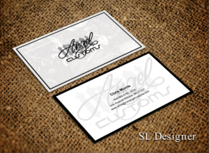 Visitenkarten-Design von SL Designer für IRON ANGEL CUSTOMS INC | Design: #21311819