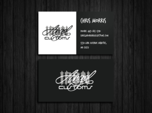 Business Card Design by Tripti Ranjan Gain for IRON ANGEL CUSTOMS INC | Design: #21309823