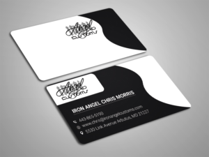 Visitenkarten-Design von sabbirhossain230 für IRON ANGEL CUSTOMS INC | Design: #21356518