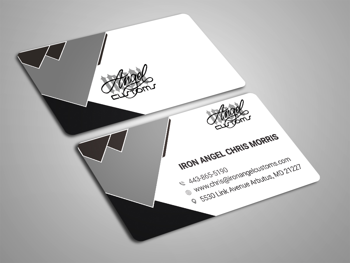 Visitenkarten-Design von sabbirhossain230 für IRON ANGEL CUSTOMS INC | Design #21356520
