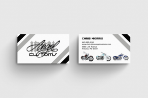 Visitenkarten-Design von Yooo für IRON ANGEL CUSTOMS INC | Design: #21347101