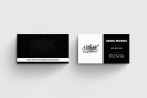 Visitenkarten-Design von Yooo für IRON ANGEL CUSTOMS INC | Design: #21347115