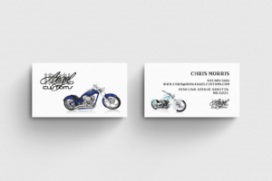 Visitenkarten-Design von Yooo für IRON ANGEL CUSTOMS INC | Design: #21347139