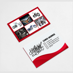 Visitenkarten-Design von orlaslim für IRON ANGEL CUSTOMS INC | Design: #21369755