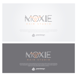 Moxie or Moxie hair studio | Logo Design by JoseDesign