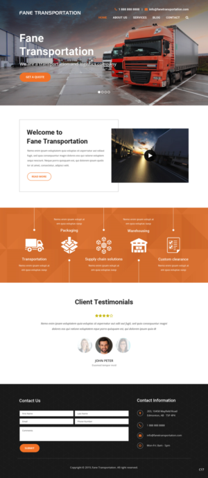 Web Design by pb for this project | Design: #21312099