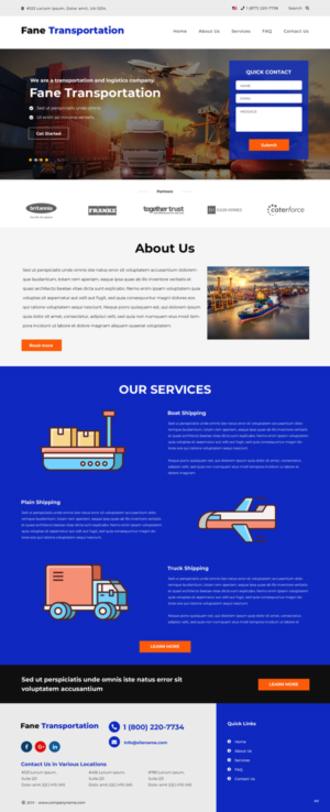 Web Design by pb for this project | Design: #21312105